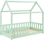  Marli gyerekágy leesésgátlóval matrac nélkül 80x160 cm menta 28484