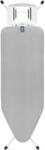 Brabantia Vasalódeszka 1240X450 mm - C Méret, Fix Vasalótámasz, D=22 mm Fehér Váz, Metalizált Szürke Huzat - 238864 Vasalódeszka