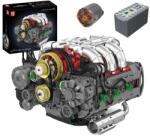 Mold King King Block Block motorkészlet, oktatási műanyag játék, kompatibilis más épületkészletekkel, eredeti dobozcsomagolás