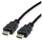 Roline Kábel HDMI - HDMI, High Speed, TPE, Ethernettel, 4K30Hz, M/M, 7, 5m, fekete 11.04. 5935-10 (11.04.5935-10)