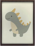  FEKETE KERETES FALI PLAKÁT DINOSAUR SMILE 60x90 CM