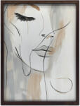  FALI PLAKÁT ELEGANCE ESETVONATOKBAN FEKETE KERET 70x100 CM