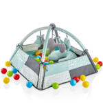 BabyJem Babajátszószőnyeg Labdákkal - 70x70 cm