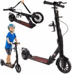 MalPlay Fekete Összecsukható Roller - 20 cm kerék, Palacktartóval