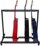  Universal Guitar Stand, Holds 5 Guitars, Freestanding Design, Durable Iron Construction,