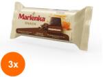 Marlenka Set 3 x Prajitura Snack, cu Miere si Cacao, Marlenka, 50 g