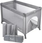  Honey Bunny összecsukható utazási kiságy, hordozható kialakítás, stabil acélkeret, SZÜRKE