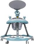  Baby Walker, állítható magasság, játékos zenei központ, Kék