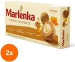 Marlenka Set 2 x Bile cu Umplutura de Miere si Nuca, Marlenka, 235 g