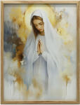  KERET FALI PLAKÁT MÁRIA IMÁJA GOLDEN GLOW 50x70 CM
