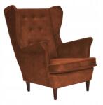  ARI PRINT Scandinavian Family Furniture szárnyas szék szürke és zöld levelekkel