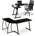ModernHOME Irodai sarok játékasztal loft iskolai asztal fekete