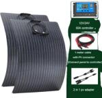  ETFE napelemes panel, 860x660 mm méret, 60A vezérlő opciók, 60A vezérlő készlet B