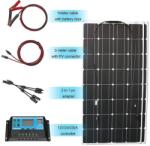  Rugalmas napelemes panel, 1000W -os teljesítmény, monokristályos technológia, 200W -os napelemkészlet