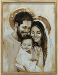  Rodzina Boża - Uśmiech Jezusa, 50x70 cm, bez ramy, płótno premium na blejtramie
