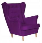  Zoja Scandinavian Family Meble Gold Mustár Yellow PRO Wingback szék