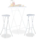  BASTIAN összecsukható kerti bárszék 2 db-os szett fehér 10020763_ws