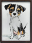  JACK RUSSELL TERRIER VÁSZONFESTMÉNY GYERMEKEKNEK KERET NÉLKÜL 50x70