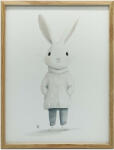  VÁSZONFESTÉS ARNYI NYÚL PULÓVERBEN 70x100 CM KERET NÉLKÜL