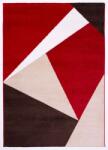  Barcelona E198_FMA42 piros-bézs geometriai mintás szőnyeg 200x290 cm