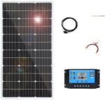  Napelemkészlet, 240 W teljesítmény, monokristályos hatékonyság, 120W 12 V 10A készlet