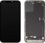 MP Piese si componente Display cu Touchscreen MP compatibil cu Apple iPhone 12 Pro Max, cu Rama, Versiune Soft OLED IC Movable FHD, Negru (dis/mp/ai12pm/cu/ve/ne) - pcone