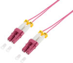 LogiLink Szupervékony OM4 Szálas Patch Kábel LC-LC Duplex, 10 m