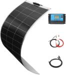  Rugalmas napelemkészlet, 12 V/24 V kompatibilis, 240W/120W teljesítmény, 12V 120W