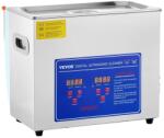 VEVOR Ultrahangos tisztító, nagy teljesítményű 600W -os ultrahangos teljesítmény, nagy 27, 2l -es kapacitás, 6L