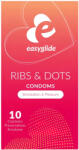 EasyGlide - презервативи с точки и релеф - 10 броя - lovesexshop