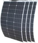  Rugalmas napelemes panel, 100 W teljesítmény, monokristályos technológia, napelemes panel 400W