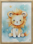  KERET FALI PLAKÁT LION' S GLOW OF Dreams GYERMEKEKNEK 70x100 CM
