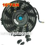  Univerzális elektromos hűtőventilátor, vékony kialakítás, reverzibilis pengék, 16 hüvelykes