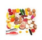  Műanyag élelmiszer-készlet