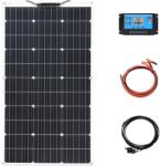  Napelem, rugalmas kialakítás, nagy hatékonyság, 100W -os készlet