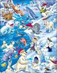 Larsen Maxi US28 Forma puzzle 36 db Állatok (7023852120453) (7023852120453)