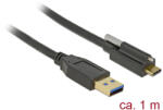 Delock SuperSpeed USB 10 Gbps USB 3.1 Gen 2 Kábel A-típusú Apa Csatlakozó USB Type-C Apa Csatla