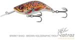 Salmo Sparky Shad SS4F - Brown Holographic Trout Salmo Floating Wobbler (QSS028)