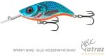 Salmo Sparky Shad SS4F - Blue Holographic Shad Salmo Floating Wobbler (QSS027)