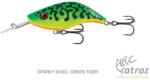 Salmo Sparky Shad SS4F - Green Tiger Salmo Floating Wobbler (QSS029)
