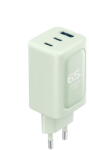 Havit Incarcator de retea UC260 EU 1x USB-A + 2xUSB-C 65W Verde