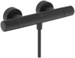Ideal Standard Ceratherm T25N - Termosztatikus zuhanycsaptelep, selyemfekete A8600XG (A8600XG)