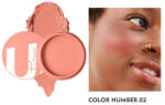Pudaier Blush Cremos Ultra-Rezistent Pudaier, Fard Pentru Față, Rezistent la Apă (PU4036-2)