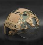 DRAGOWA Tactical Taktikai sisak Fast PJ, digitális erdei szemüveggel, digitális erdővidék