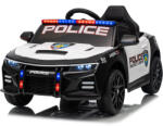 Mamido 911 Agency Police elektromos gyermekautó | 4x4 | RC | EVA kerekek + Megaforgó (S-XMX629-BLACK) - mamido