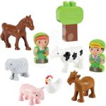 Ecoiffier Állatkák a farmról Abrick Écoiffier 7 darab 8 cm 18 hó-tól (ECO3249)