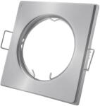 Avide GU10 Keret Négyzetes Szatén Nikkel (ABGU10F-S-SN) (ABGU10F-S-SN)