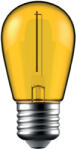 Avide Dekor LED Filament fényforrás 1W E27 Sárga (ABDLS44F-1W-Y) (ABDLS44F-1W-Y)