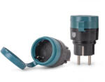 Entac Távirányítós IP44 Hálózati Adapter, 2 IP44 Aljzat/Távirányító (ES-2S-RC-44) (ES-2S-RC-44)