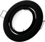 Avide GU10 Keret Normál Forgatható Fekete (ABGU10F-NS-B) (ABGU10F-NS-B)